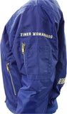 Buffalo Dallas Zeta Phi Beta Bomber Flight Jacket [Blue]