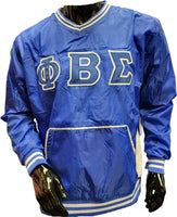 Buffalo Dallas Phi Beta Sigma Windbreaker Pullover Jacket [Blue]