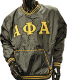 Buffalo Dallas Alpha Phi Alpha Windbreaker Pullover Jacket [Black]