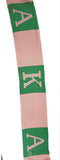 Buffalo Dallas Alpha Kappa Alpha Scarf [Pink/Green]