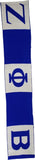 Buffalo Dallas Zeta Phi Beta Scarf [Blue]
