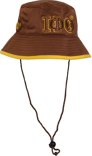 Iota Phi Theta Novelty Bucket Hat [Brown]