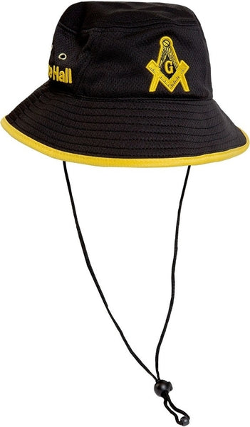 Prince Hall Mason Novelty Bucket Hat [Black]