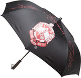 Delta Sigma Theta Large Inverted Umbrella With Flashlight Handle [Black]