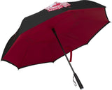 Delta Sigma Theta Large Inverted Umbrella With Flashlight Handle [Black]