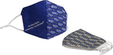 Phi Beta Sigma Hemp Face Masks [Black/Blue]
