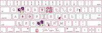 Delta Sigma Theta Silicone MacBook Keyboard Cover [Clear]