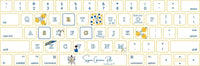 Sigma Gamma Rho Silicone MacBook Keyboard Cover [Clear]