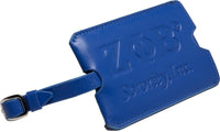 Zeta Phi Beta Leather Luggage ID Tag [Royal Blue]