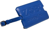 Zeta Phi Beta Leather Luggage ID Tag [Royal Blue]