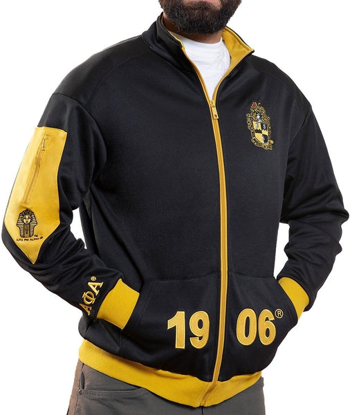Alpha Phi Alpha Elite Track Jacket [Black]