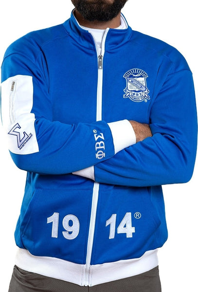 Phi Beta Sigma Elite Track Jacket [Blue]
