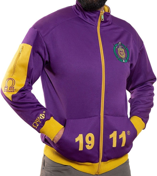 Omega Psi Phi Elite Track Jacket [Purple]