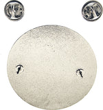 Delta Sigma Theta 22 Pearls Crest Lapel Pin [Silver]