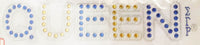 Sigma Gamma Rho Queen Rhinestone Heat Transfer [Multi-Colored]