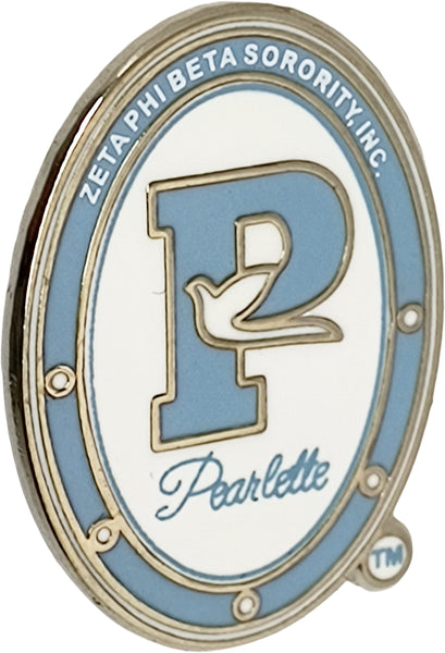 Zeta Phi Beta Pearlette Lapel Pin [Silver]