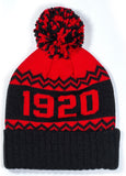 Big Boy Negro League Baseball S246 Beanie With Ball [Black]