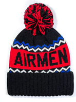 Big Boy Tuskegee Airmen S244 Beanie With Ball [Black]