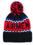 Big Boy Tuskegee Airmen S244 Beanie With Ball [Black]