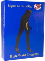 Sigma Gamma Rho Yoga Leggings [Black]