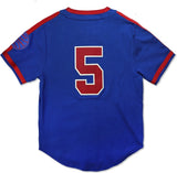 Big Boy Indianapolis Clowns NLBM Heritage Mens Baseball Jersey [Navy Blue]