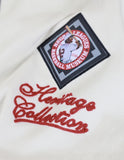 Big Boy Atlanta Black Crackers NLBM Heritage Mens Baseball Jersey [Ivory White]