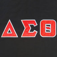 Delta Sigma Theta Ladies Ringer Tee [Black]