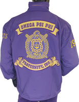 Buffalo Dallas Omega Psi Phi All-Weather Jacket [Purple]