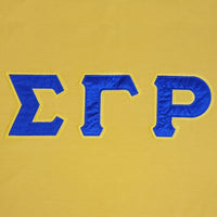 Sigma Gamma Rho Ladies Ringer Tee [Gold]