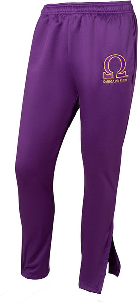 Omega Psi Phi Elite Trainer Sweatpants [Purple]