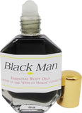 Black Man For Men Scented Body Oil Fragrance
