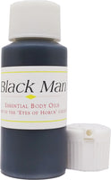 Black Man For Men Scented Body Oil Fragrance
