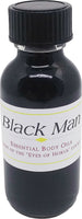 Black Man For Men Cologne Body Oil Fragrance