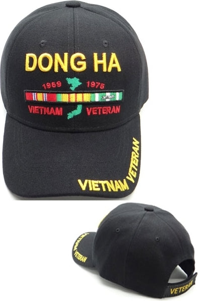 Dong Ha Vietnam Veteran M2 Mens Cap [Black]