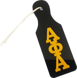 Alpha Phi Alpha Mini Acrylic Paddle With Letters [Black]