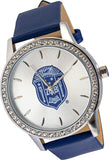 Zeta Phi Beta Crest Leather Band Watch [Blue]