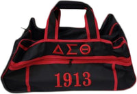 Buffalo Dallas Delta Sigma Theta 4 Piece Travel Bag Bundle [Black]