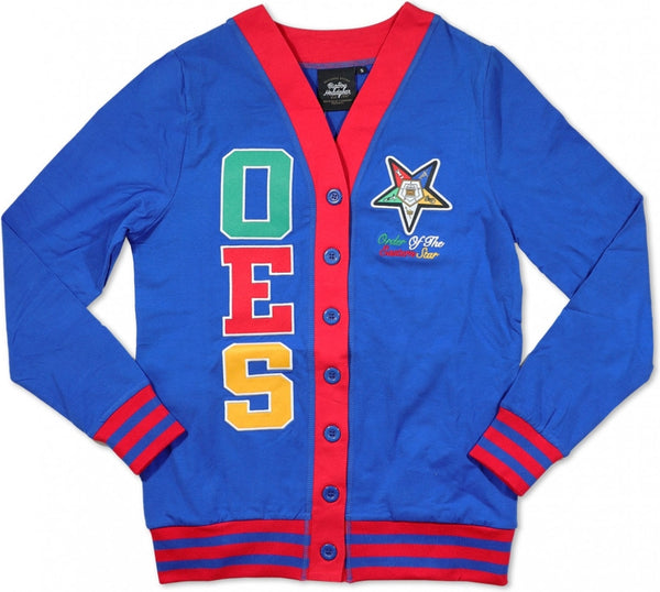 Big Boy Eastern Star Divine S11 Light Weight Ladies Cardigan [Royal Blue]