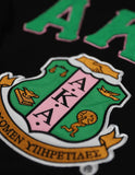 Big Boy Alpha Kappa Alpha Divine 9 S6 Ladies Pullover Hoodie [Black]