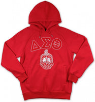 Big Boy Delta Sigma Theta Divine 9 S6 Ladies Pullover Hoodie [Red]