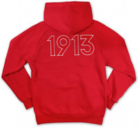 Big Boy Delta Sigma Theta Divine 9 S6 Ladies Pullover Hoodie [Red]