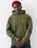 Big Boy Tuskegee Airmen S4 Mens Pullover Hoodie [Green]