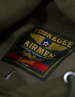 Big Boy Tuskegee Airmen S4 Mens Pullover Hoodie [Green]