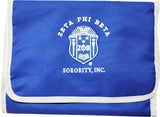 Buffalo Dallas Zeta Phi Beta Cosmetic Bag [Blue]