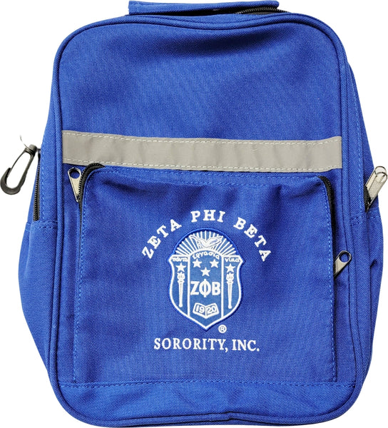 Buffalo Dallas Zeta Phi Beta Shoe Bag [Blue]