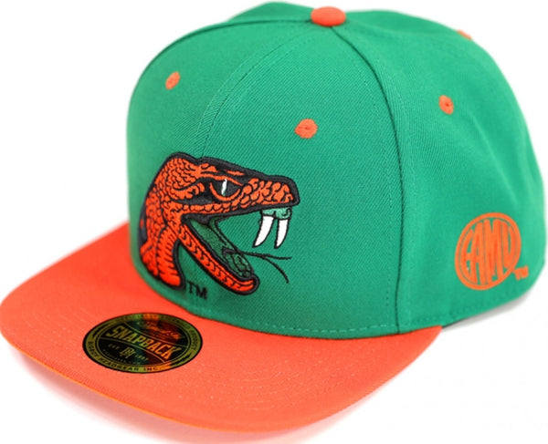 Big Boy Florida A&M Rattlers S143 Mens Snapback Cap [Green]