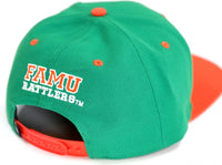 Big Boy Florida A&M Rattlers S143 Mens Snapback Cap [Green]