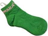Buffalo Dallas Alpha Kappa Alpha Footie Socks [Green]