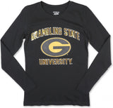 Big Boy Grambling State Tigers S3 Womens Long Sleeve Tee [Long Sleeve - Black]
