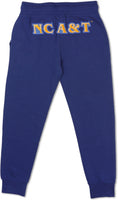 Big Boy North Carolina A&T Aggies S3 Womens Sweatpants [Navy Blue]